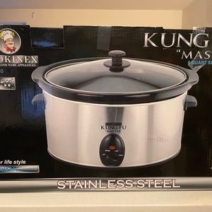 Kung Fu Master 8 Qt Crock Pot